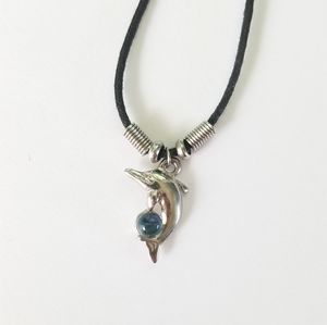 90's Style Dolphin Necklace